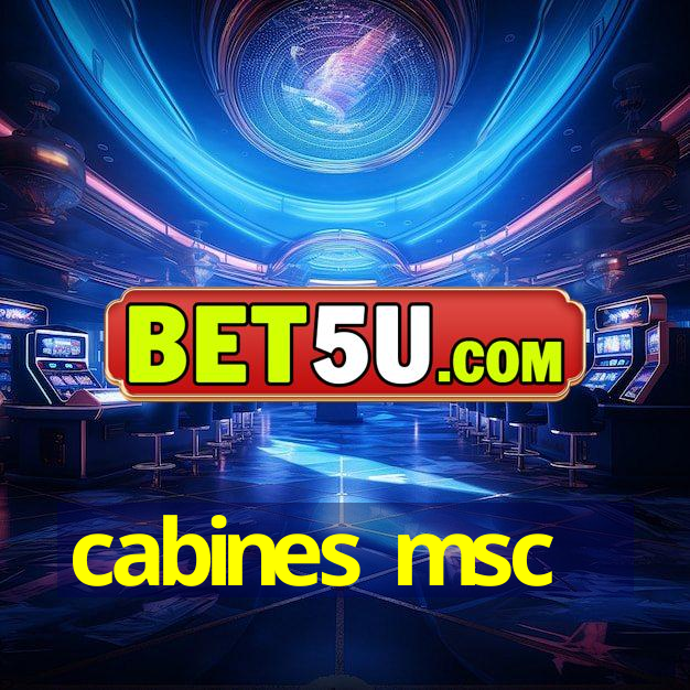 cabines msc